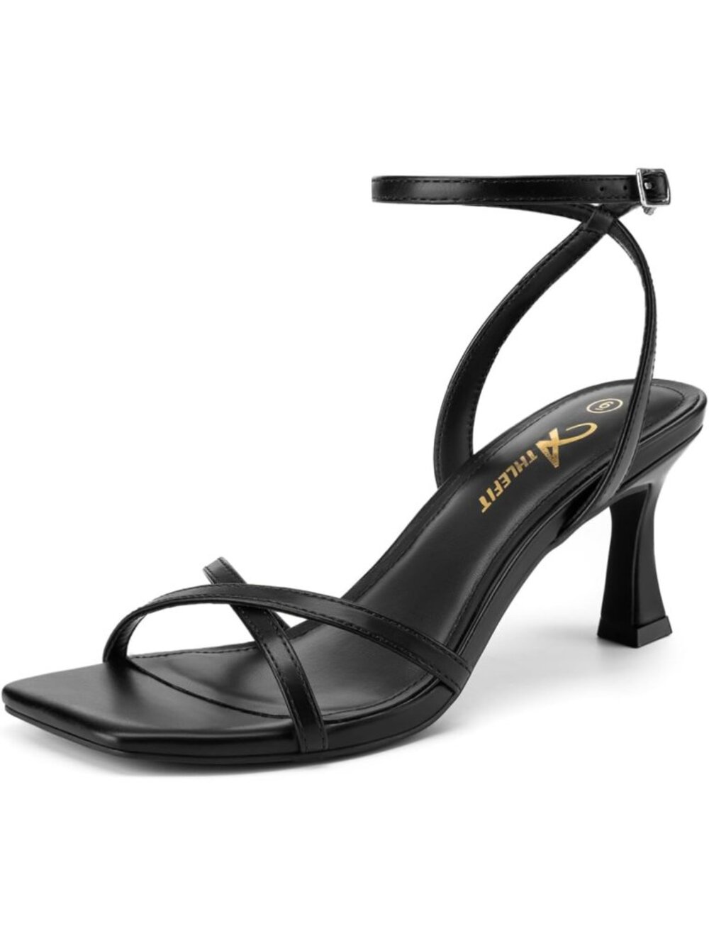Chic Strappy Open Toe Kitten Heels for Women - 2.75" Dressy Sandals for Work